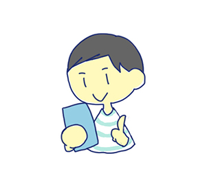 사람이 검색하는 일러스트